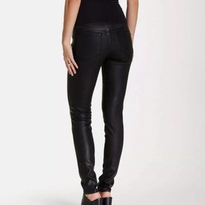 Paige Verdugo Ultra Skinny Maternity Jeans black w/ Secret Fit Band sz 29